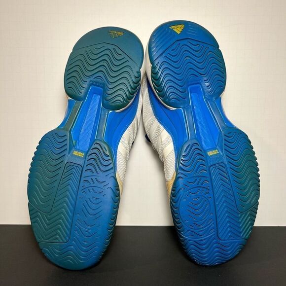 Mens ADIDAS Barricade V Blue Athletic Shoes / Multi Size LEFT 10 - RIGHT 10.5 - Picture 7 of 8